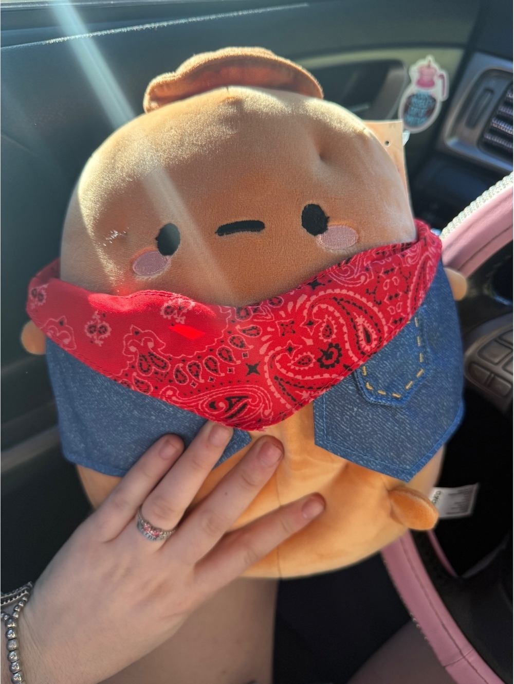 Cowboy tayto smoko with tags NEW hard to find plushie SMOKO
